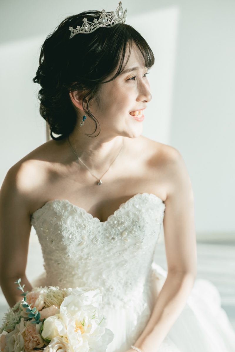 ヘアチェンジ&衣装チェンジで雰囲気を一新!