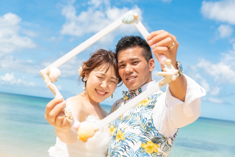 ビーチ撮影スタート