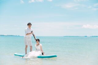 せっかくの沖縄、ウォーターイン撮影でリフレッシュ♪