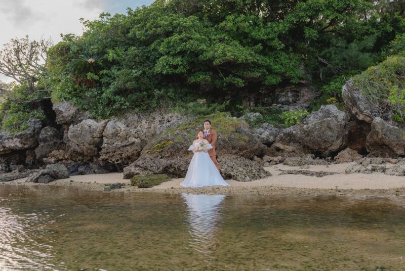 次に舞台を移すのは沖縄糸満市に位置する名城ビーチ