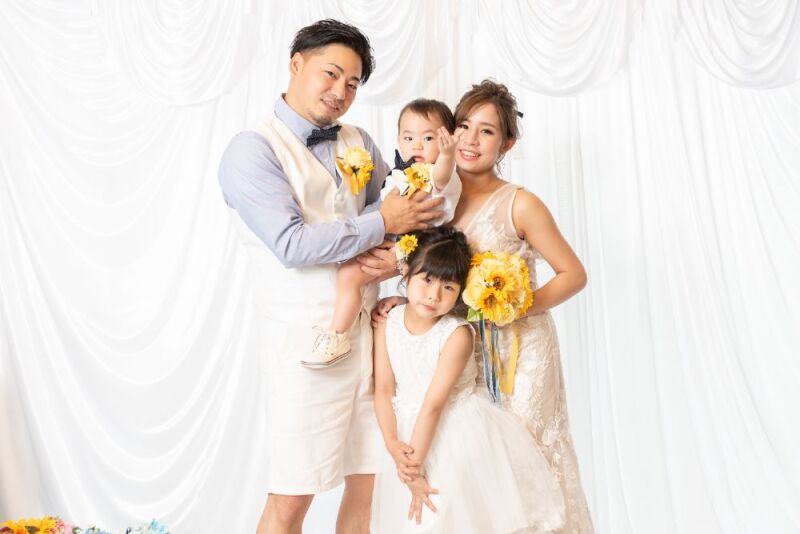 スタジオで撮影開始!