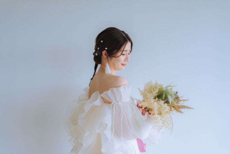 新婦様のソロショット