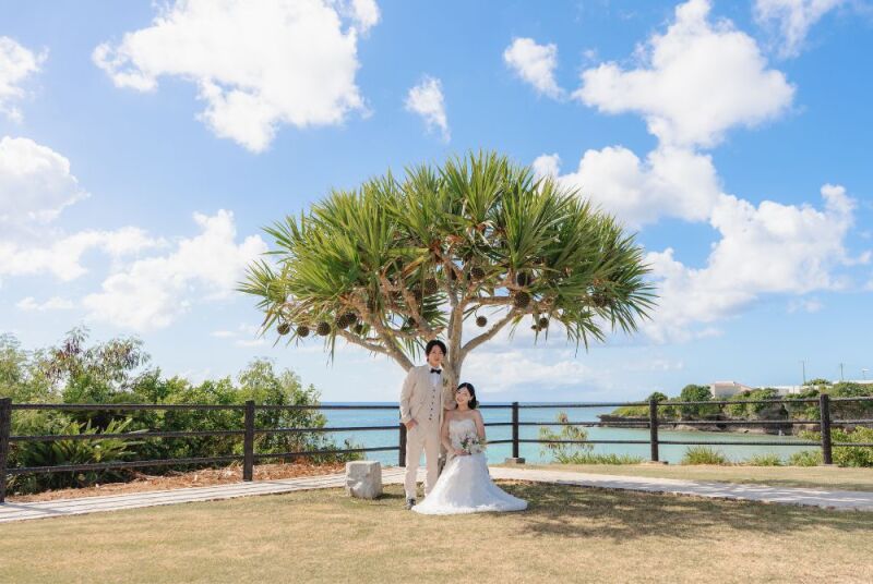 南国沖縄でのビーチ撮影は気分も上がる!