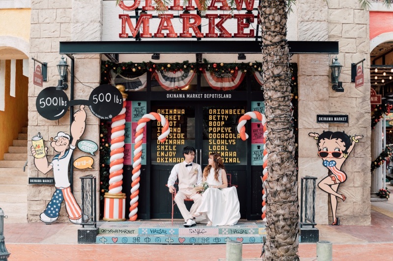 街全体がフォトジェニック★アメリカンヴィレッジ撮影♪