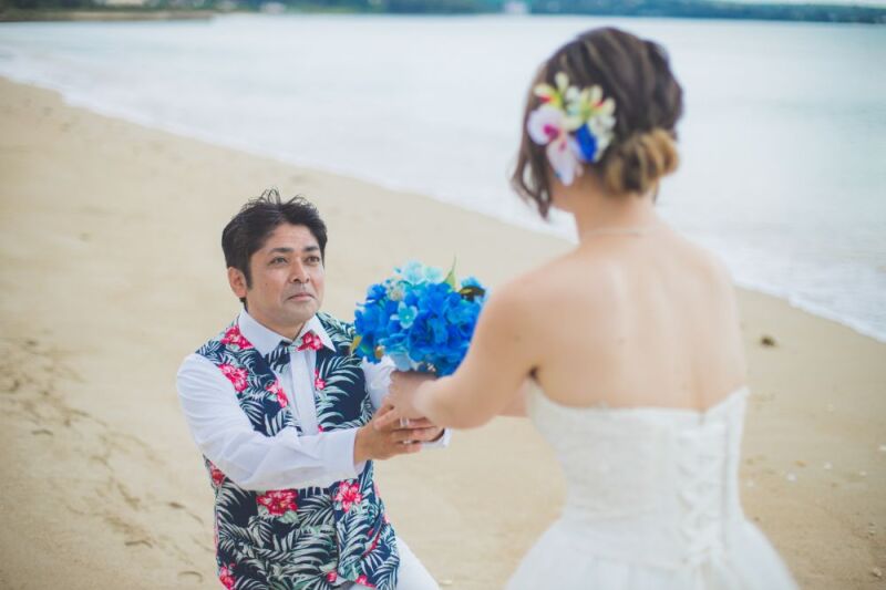 愛しい奥様へお花を。。