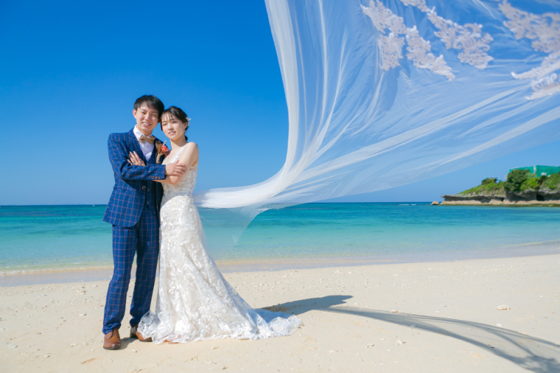 ベールをなびかせて。。