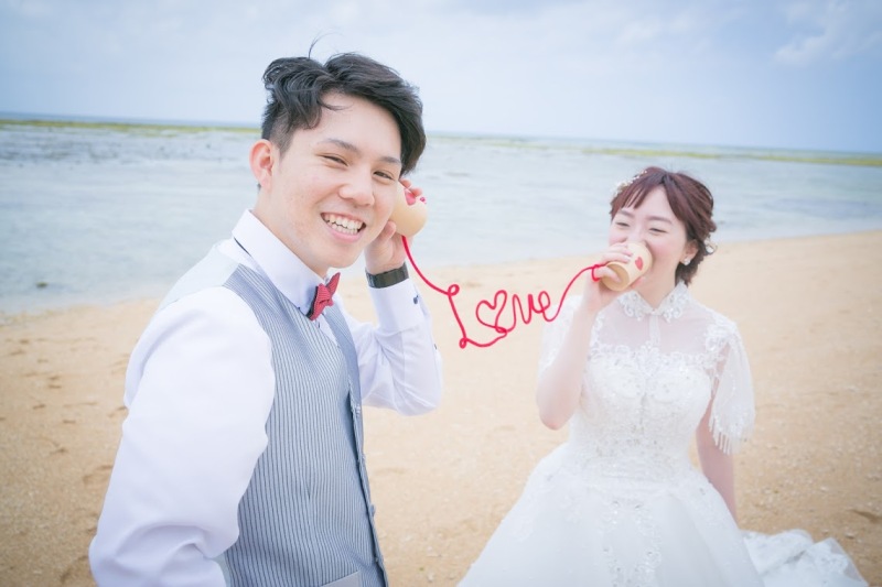 LOVEの糸電話?!