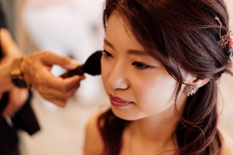 1着目のお支度スタート♪