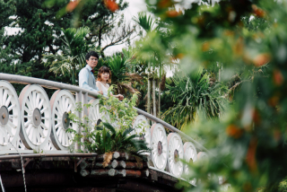 沖縄のグリーンといえばここ！東南植物楽園&ビーチ撮影で沖縄を満喫