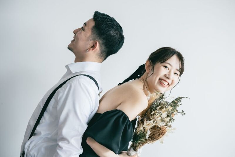 楽しくスタジオ撮影