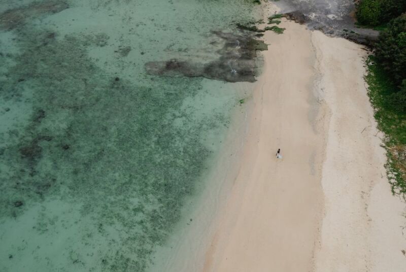 選べるオプションから、[ドローン撮影]チョイス！