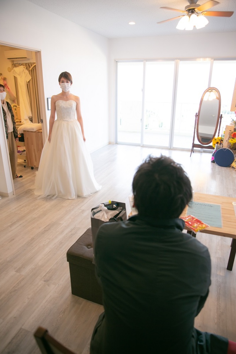 まずはドレス選び