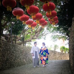 和装＋洋装☆むらさき村出張撮影♪