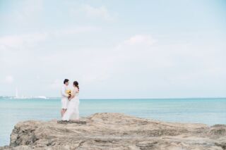 ドローン撮影付きプランで沖縄の壮大な風景を持ち帰り♥