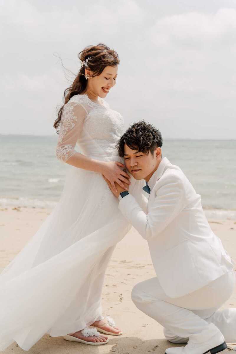 パパ、赤ちゃんに耳をすませて。。