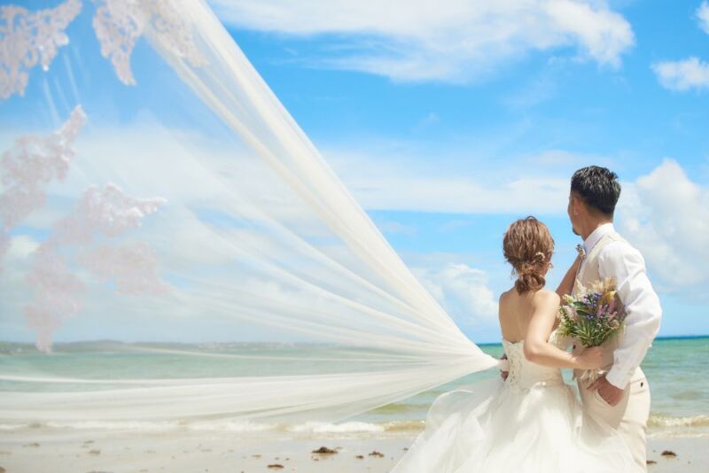 ベールを使って