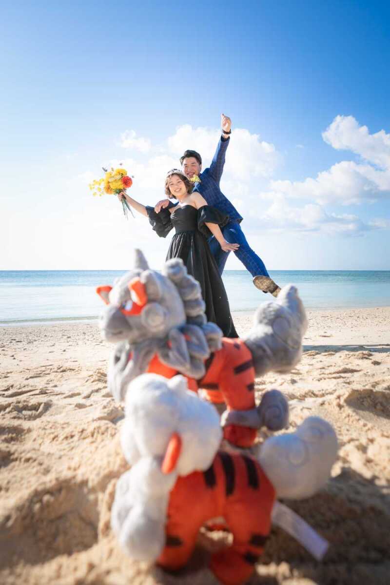 思い出の小物も参加？