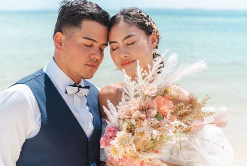 素敵なお二人、お幸せに！