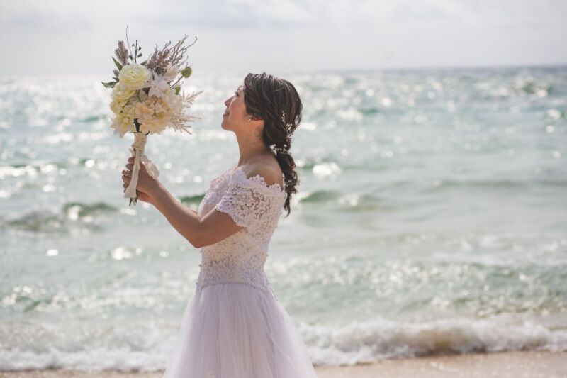 きれいな花嫁さん♡