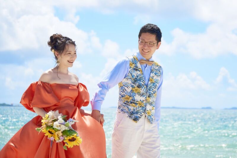 ビーチへ移動！