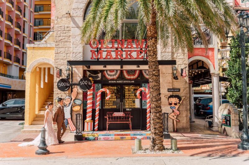 店舗のデザイン、ユニーク＆カラフル！