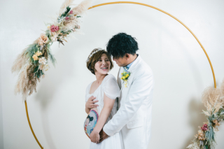 マタニティ中にフォトウェディング♥