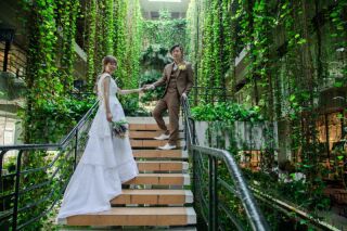 チャペル付きプランで厳かで素敵なウエディング撮影♥