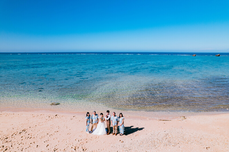 沖縄のイチオシロケ地ザネー浜Beach51で思い出のフォトウェディング