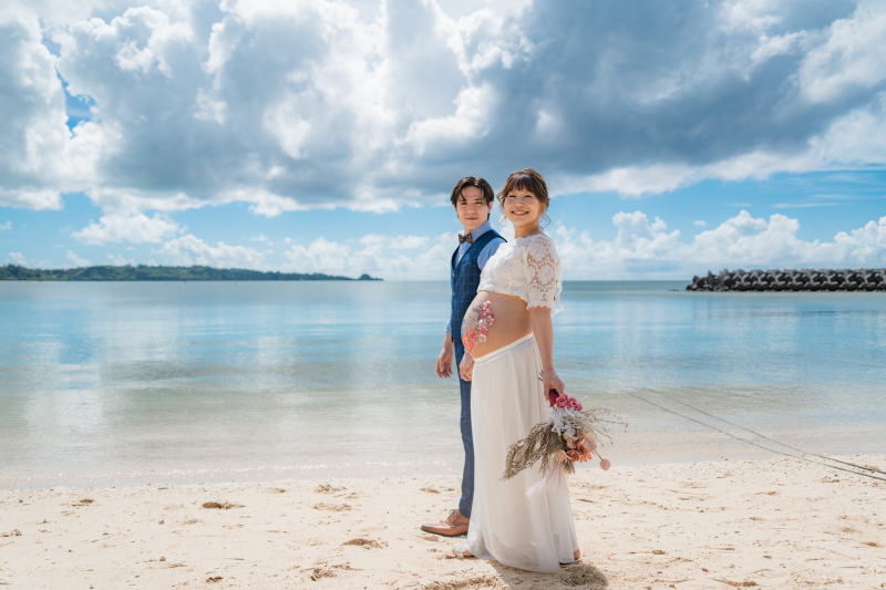 ビーチロケーションへ―青空が見えた奇跡!