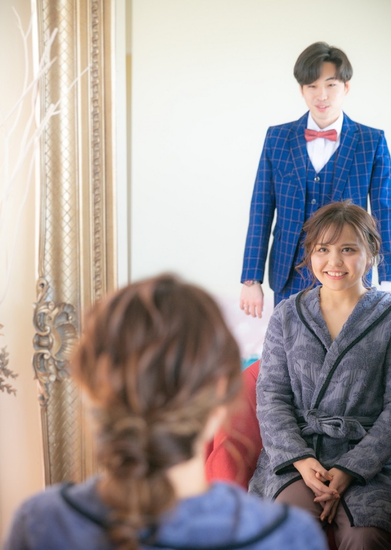 お仕度スタート