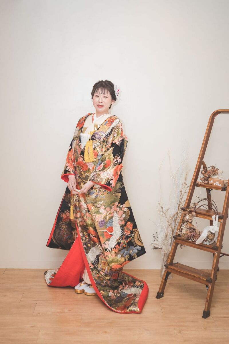 奥様　お仕度済んで♪