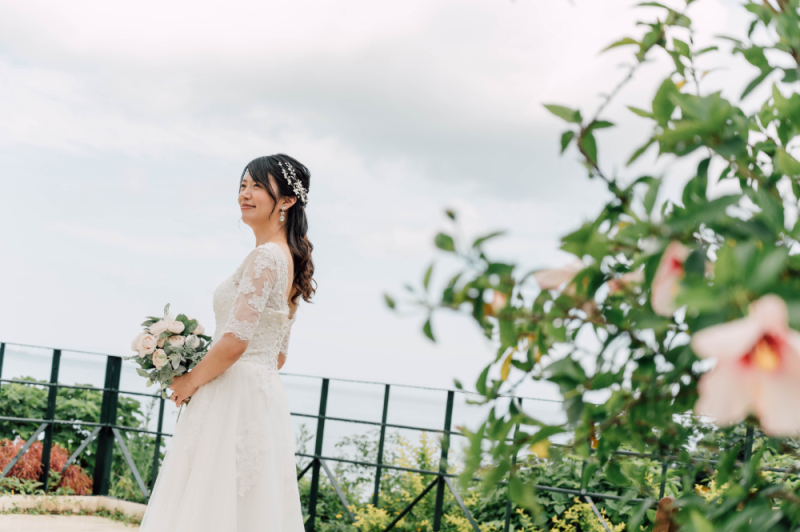 新婦さまのソロショット