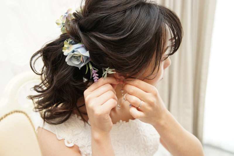 お支度・ヘアメイクスタート！！