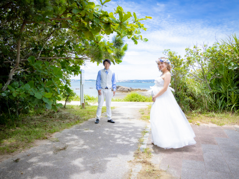 ビーチが見えてきた!!
