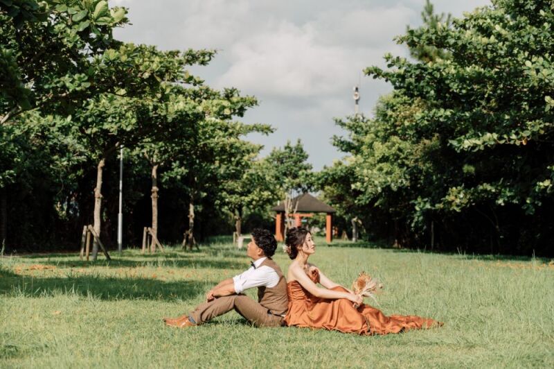 緑に囲まれて♬