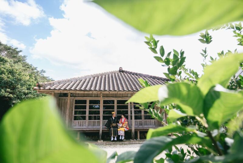 施設内には古民家も