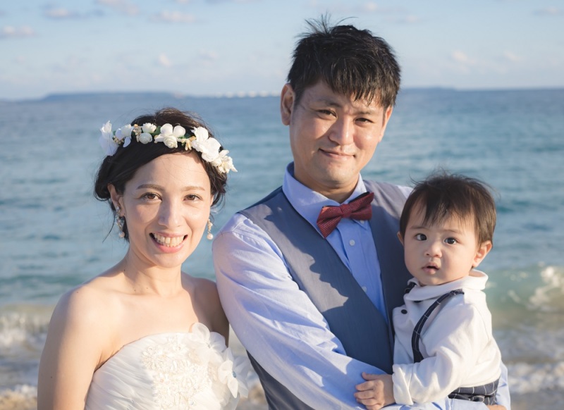 2着付プラン☆親子3人で撮影♪