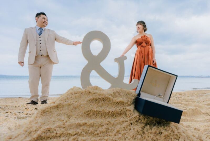 撮影用の小物も無料レンタル中!