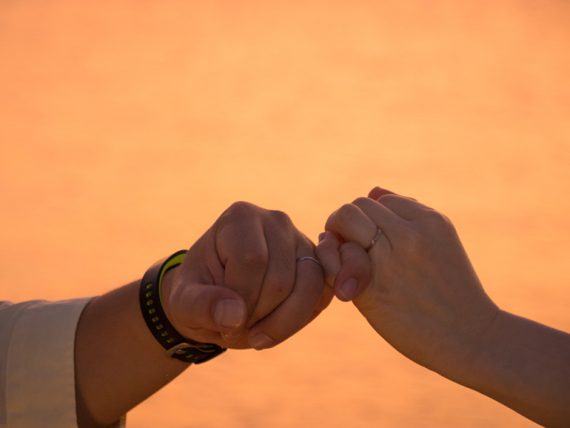 指切りして約束を・・