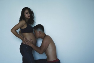 マタニティでもクールにカッコよく！