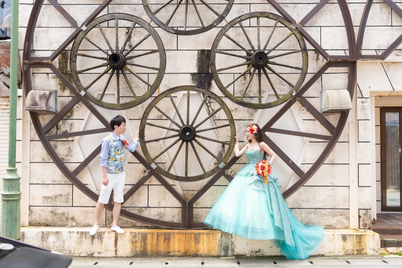 独特なスポットでインパクトのあるお写真に!