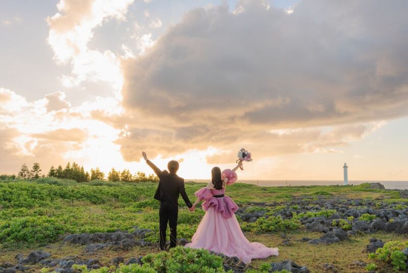 映画のワンシーンのよう。