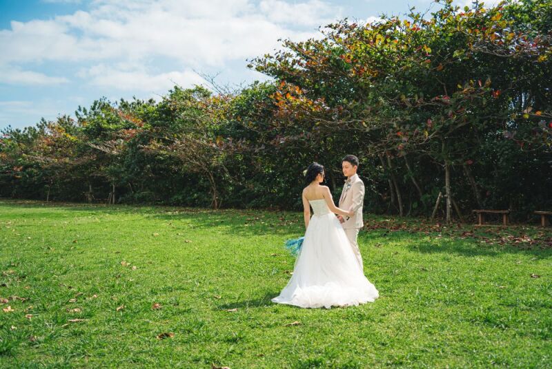 グリーンの中でも