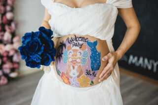 マタニティ期間中にキュートなベリーペイントで思い出作りは？