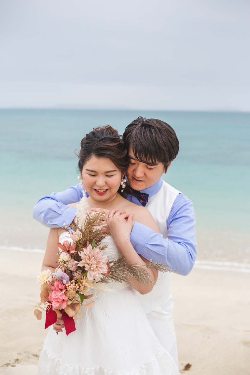 バックハグ♥仲良しなお二人とても素敵でした!