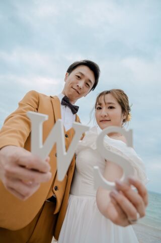 式の前撮りを沖縄の素敵なビーチで！