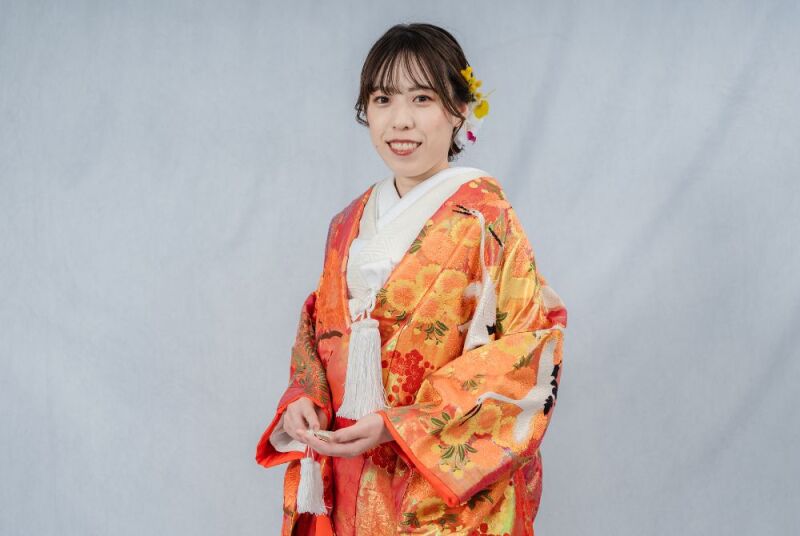 和装1着をオプションで追加(スタジオ撮影のみ)