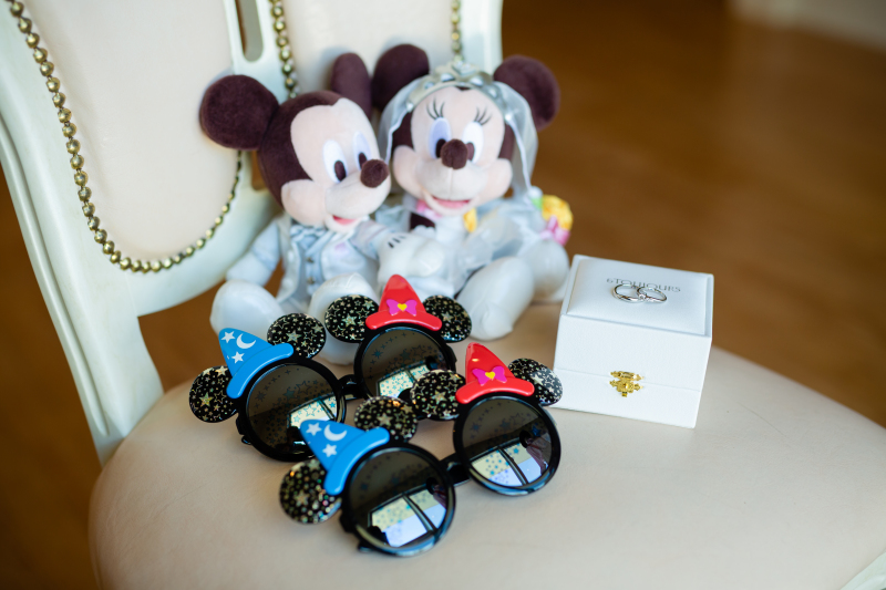 お二人のお気に入りと一緒に・・