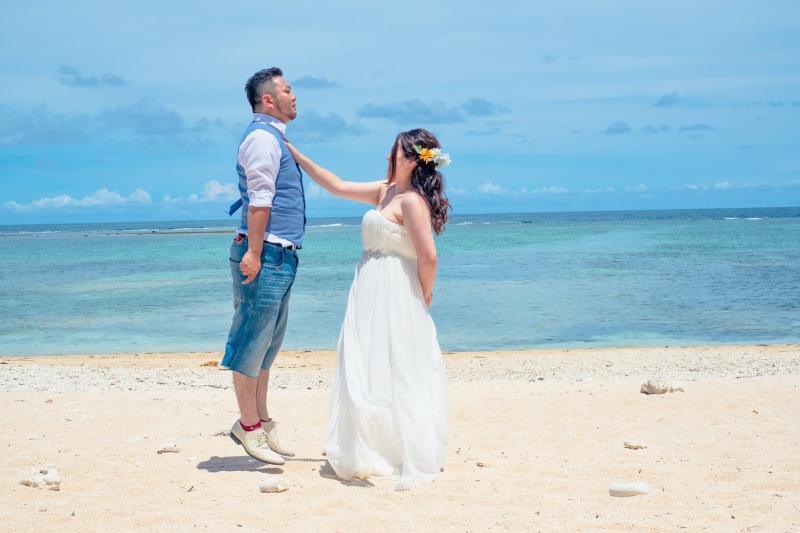 ビーチ撮影スタート♪