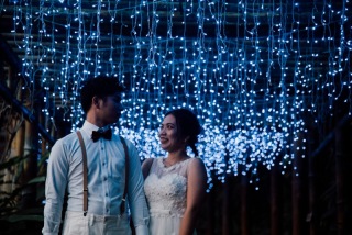 光り輝くイルミネーション！期間限定♪